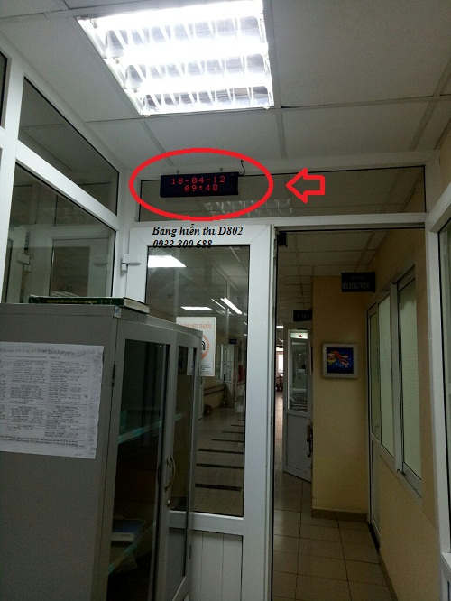 Lắp đặt màn hình hiển thị cho bệnh viện Xanh Pôn