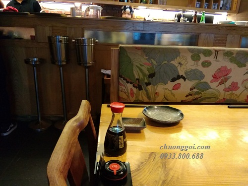 Lắp đặt chuông gọi không dây cho nhà hàng Nhật Bản Isushi