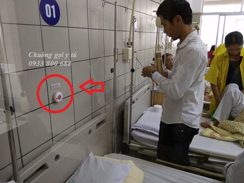 Khoa tiêu hoá bệnh viện Bạch Mai lắp đặt chuông gọi không dây